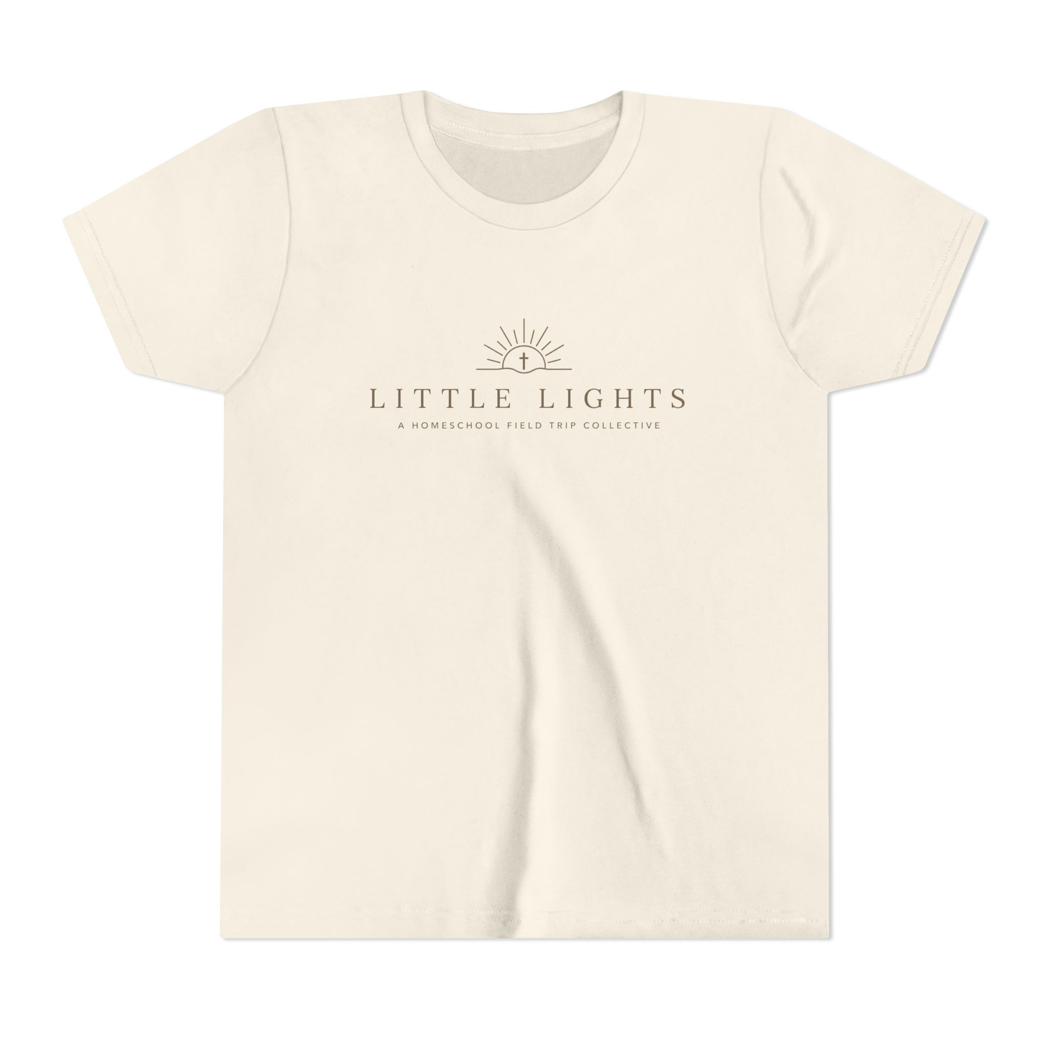 Youth Tee — "Little Lights" Sun Graphic Kids T‑Shirt