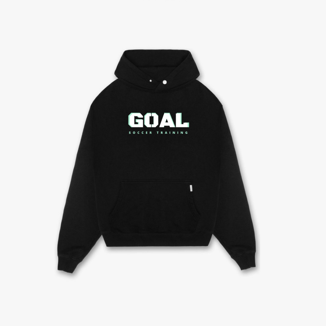 Black Goal Training Hoodie