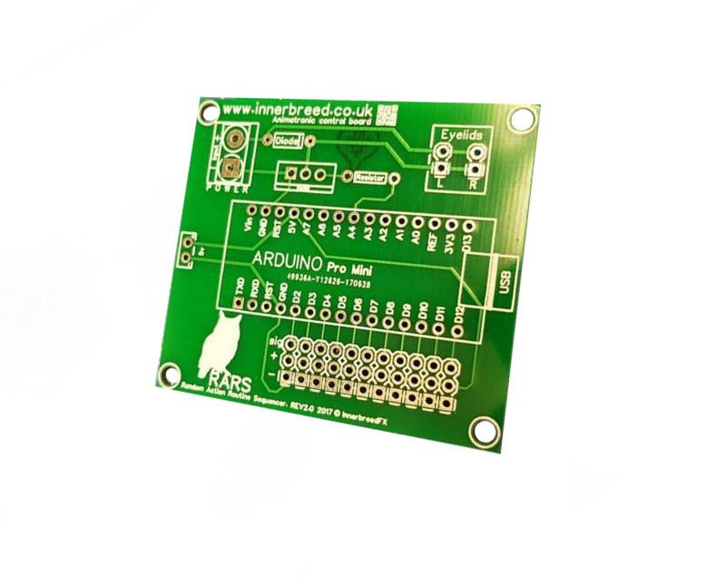 Arduino Nano RARS Board rev 2.0 (Unsoldered)