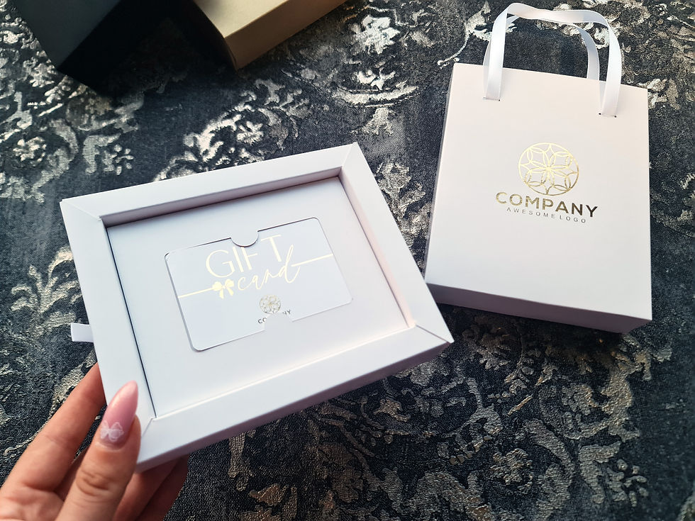 Miniatură: Gift card cu cutie din carton Moldova