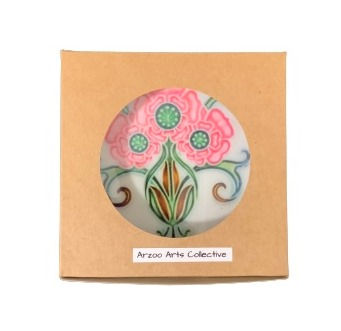 Thumbnail: Peranakan Tiles #5a, Set of 4 Coasters