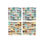 Thumbnail: Shophouse Chic 5b, 36 designs, Mix & Match, Set of 4 Coasters
