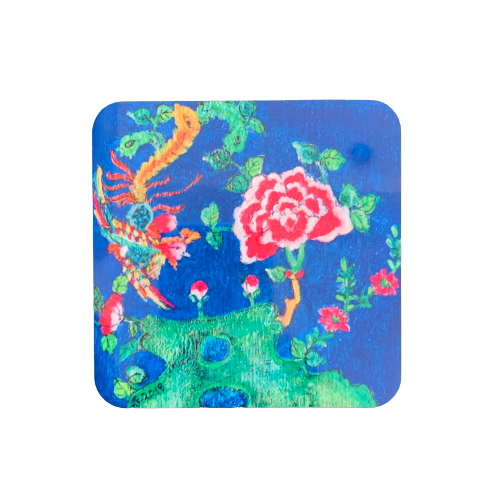 Thumbnail: 6 Peranakan Design Coasters, Square