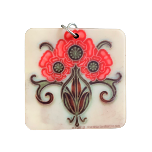 Thumbnail: Peranakan Tile Keychains, minimum 4