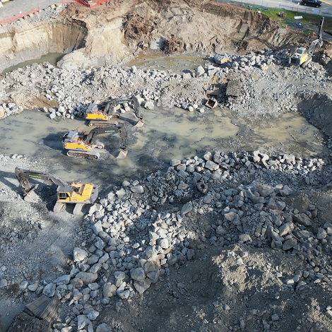 A picture to show the progress of the project