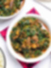 Bitterleaf Soup, Fufu w/ Mix Meat