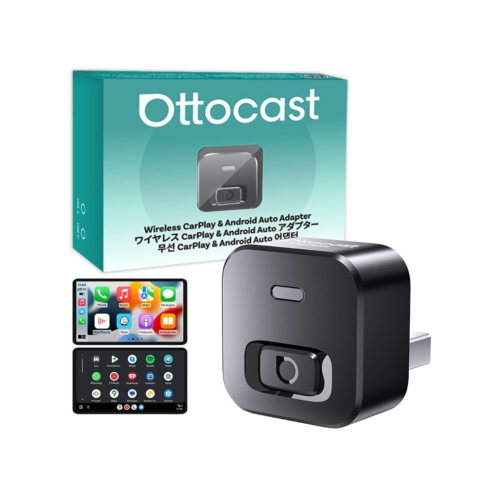 Mini Dot Wireless CarPlay / Android Auto Adapter