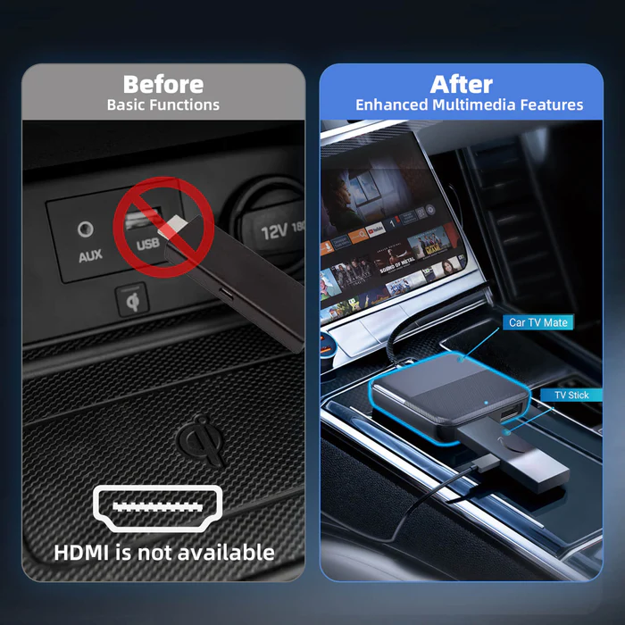 OTTOCAST Car TV Mate - Adattatore HDMI Per Auto Per TV Stick E Console Di Gioco - Foto 9