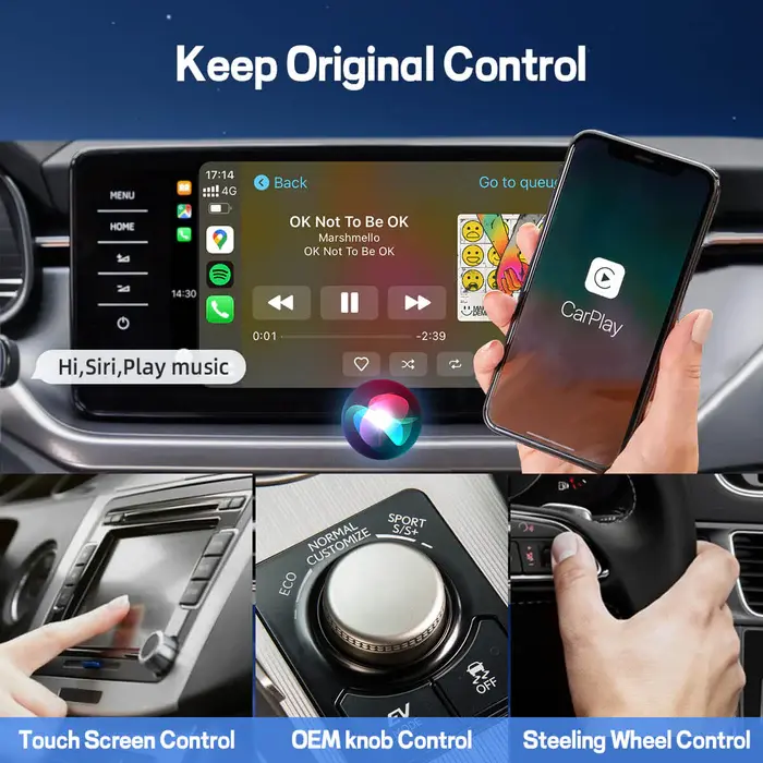 Thumbnail: U2 AIR PRO - Convert Apple Carplay to Wireless Apple Carplay - Pro Model