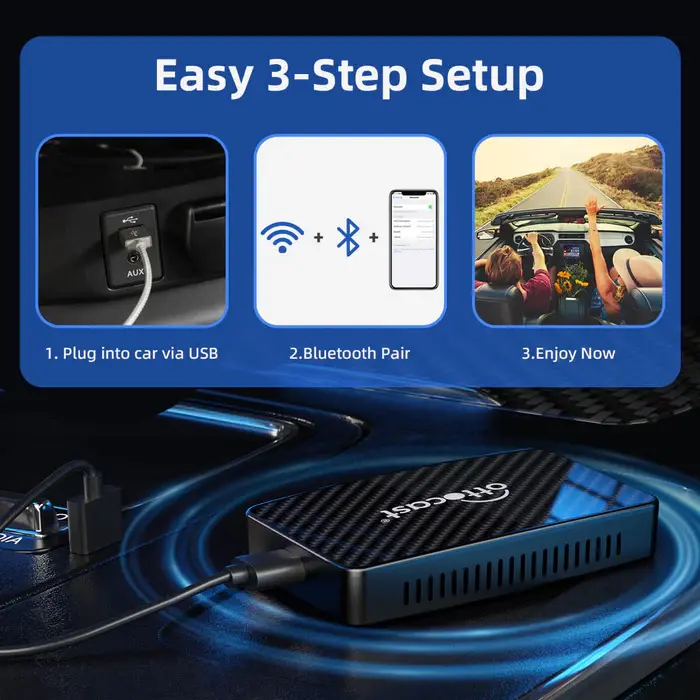 Thumbnail: OTTOCAST PLAY2VIDEO PRO S2 Wired CP to Wireless CP and AA + Netflix and YouTube