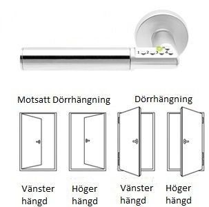 Miniatyrbild: ASSA CODE HANDLE ASSA 8810