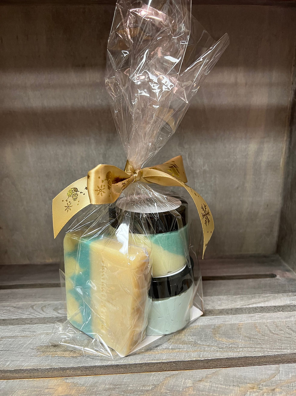 Thumbnail: Super Spa Gift Bag  (body butter, sugar scrub, soap)