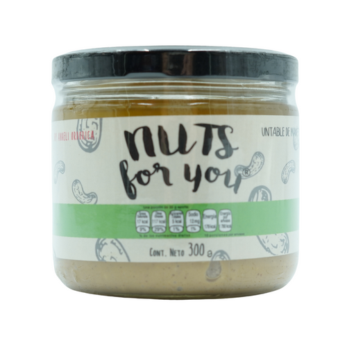 PEANUT BUTTER WITH PEANUT PIECES NUTS FOR YOU 300gr DAC Quality Foods