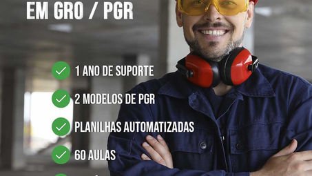 Formação Especialista em GRO / PGR 2.0 - LavorSeg