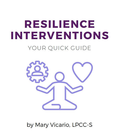 Resiliency Interventions | Finding Hope Consult