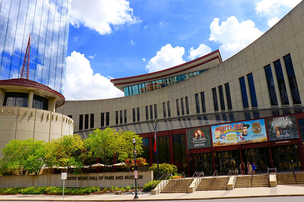 front of country music hall of fame