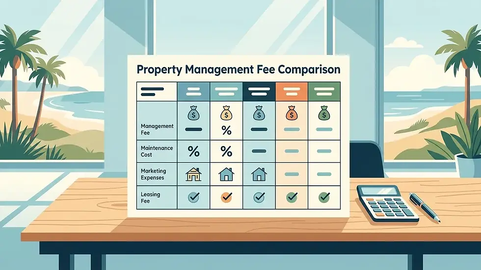 Hidden costs in South Carolina property manager fees beyond the base percentage