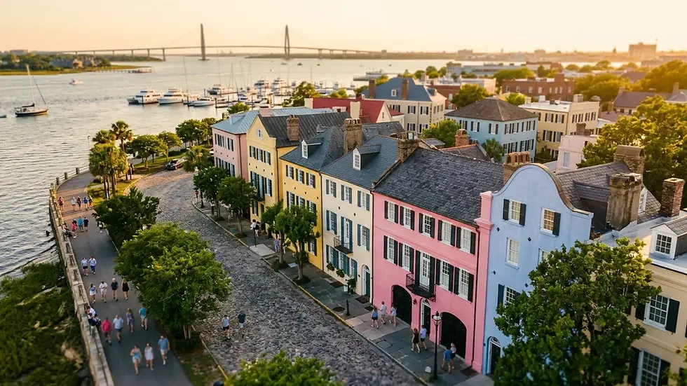 Charleston tourism demand patterns for vacation rental marketing