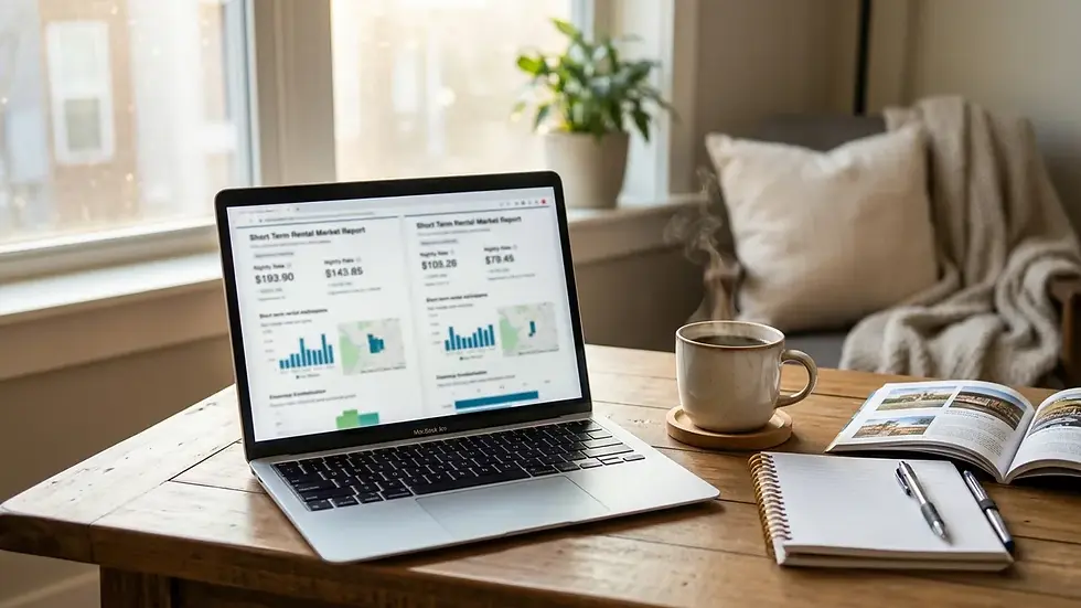 Nashville average daily rate vacation rental data compared across sources