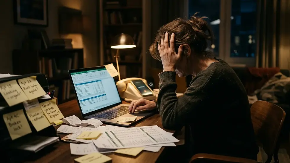 the hidden time cost of self-managing a rental property