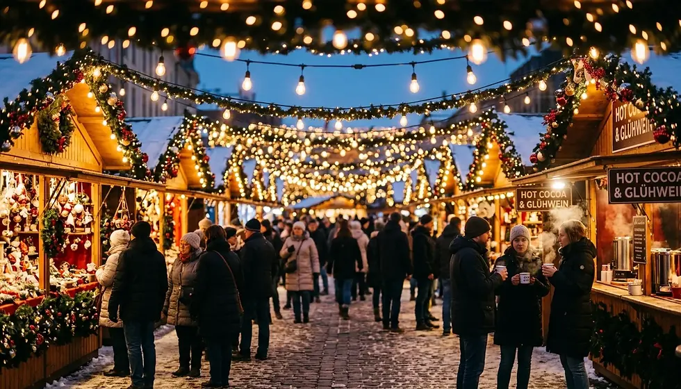 Nashville Holiday Markets, Hot Cocoa Runs, and Festive Winter Strolls