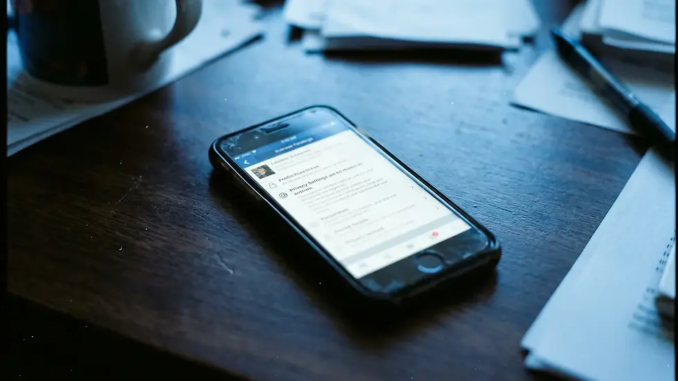 who saw Facebook profile privacy settings on mobile in 2026