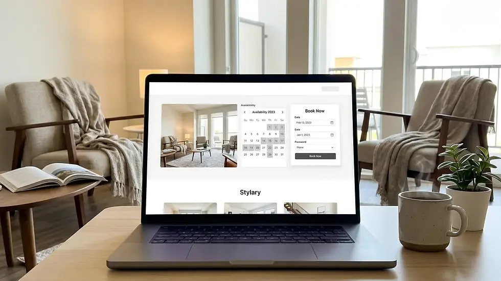 direct booking rental booking website builder for vacation rentals