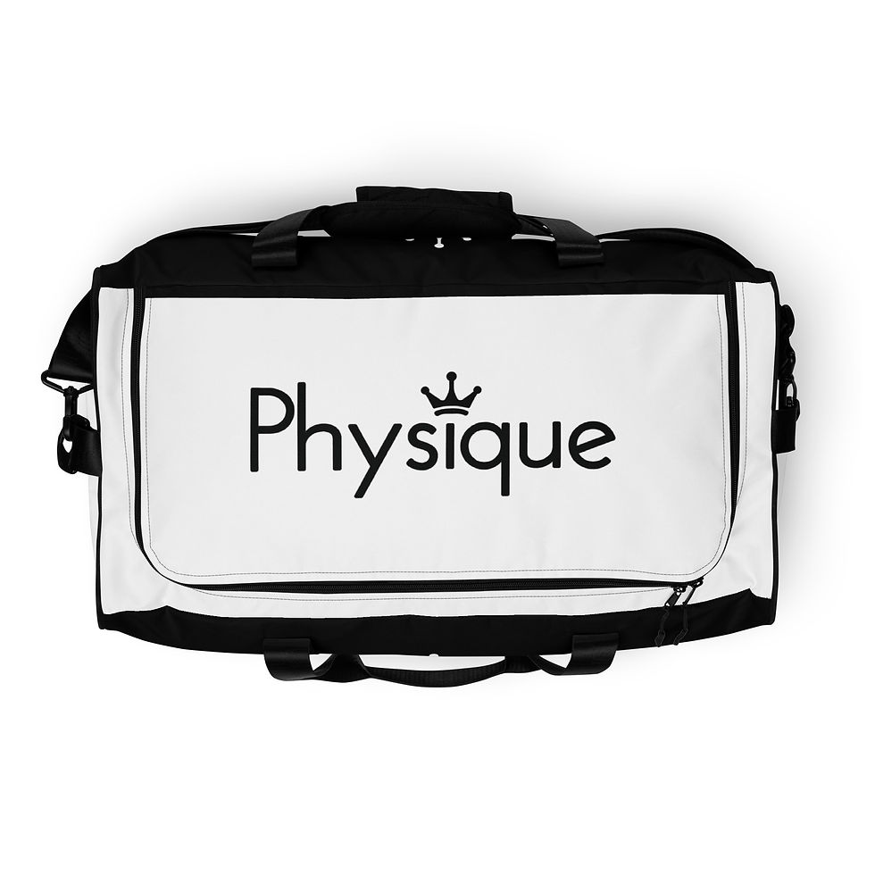 Thumbnail: Physique Large Gym Bag B&W