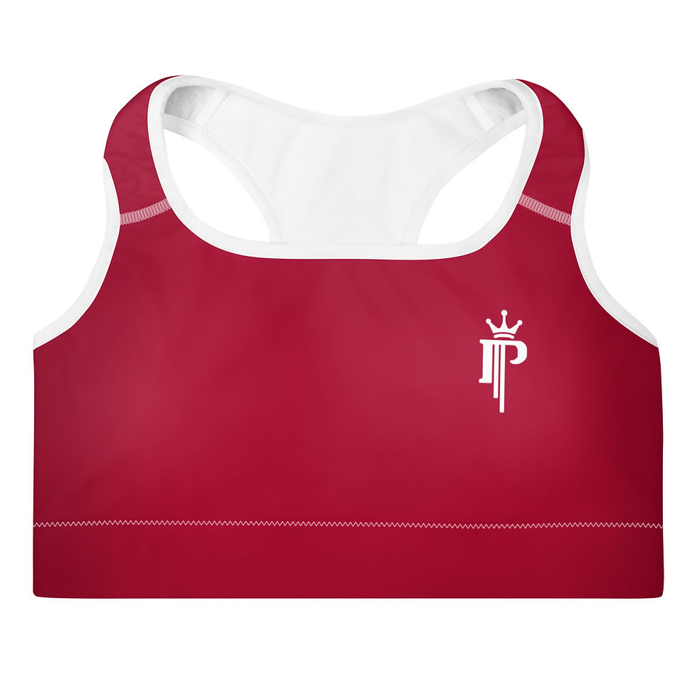 Thumbnail: Physique Red's Padded Sports Bra V.I