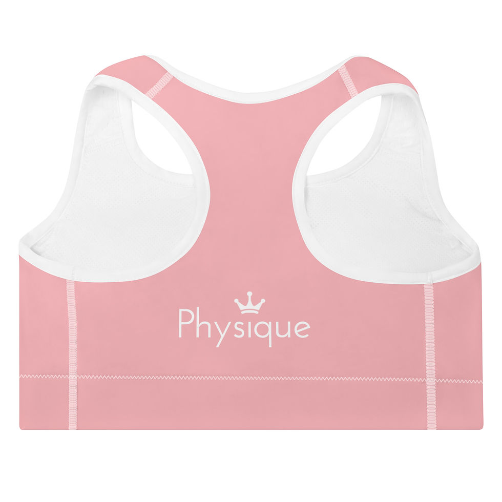 Thumbnail: Physique Pink's Padded Sports Bra V.I