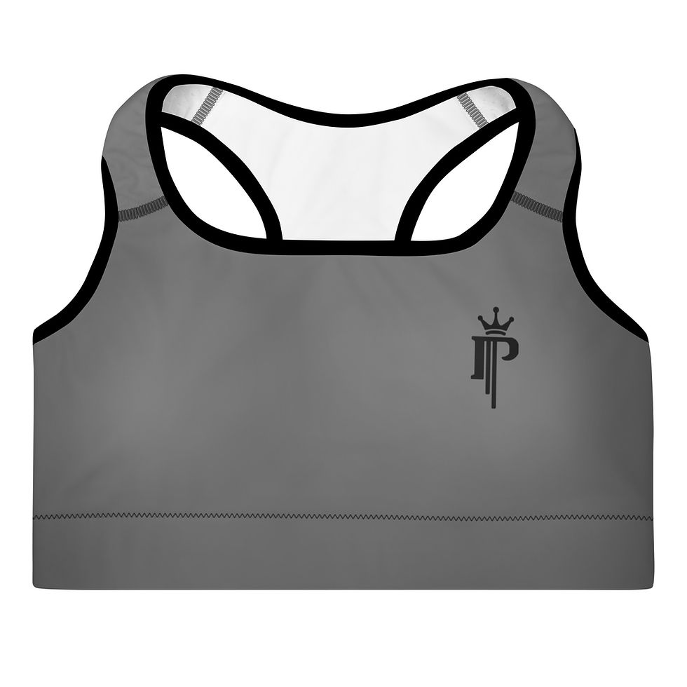 Thumbnail: Physique Grey's Padded Sports Bra V.I