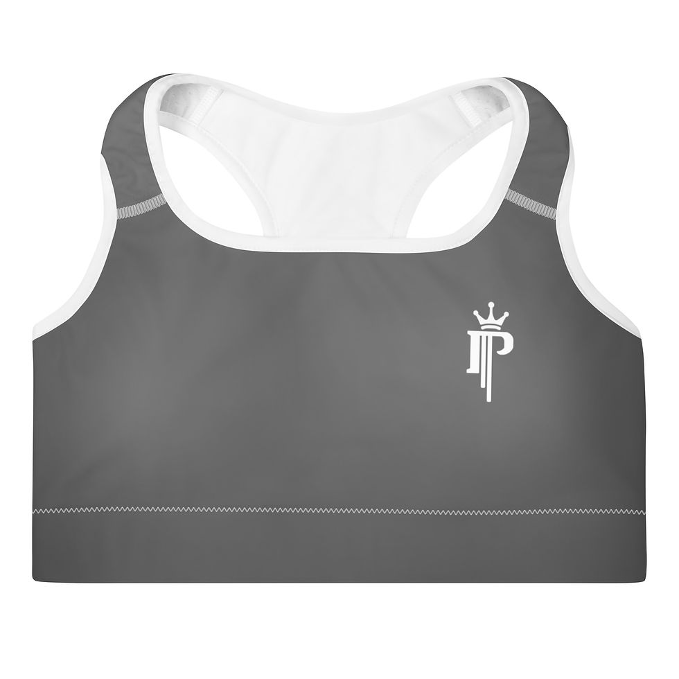 Thumbnail: Physique Grey's Padded Sports Bra V.I