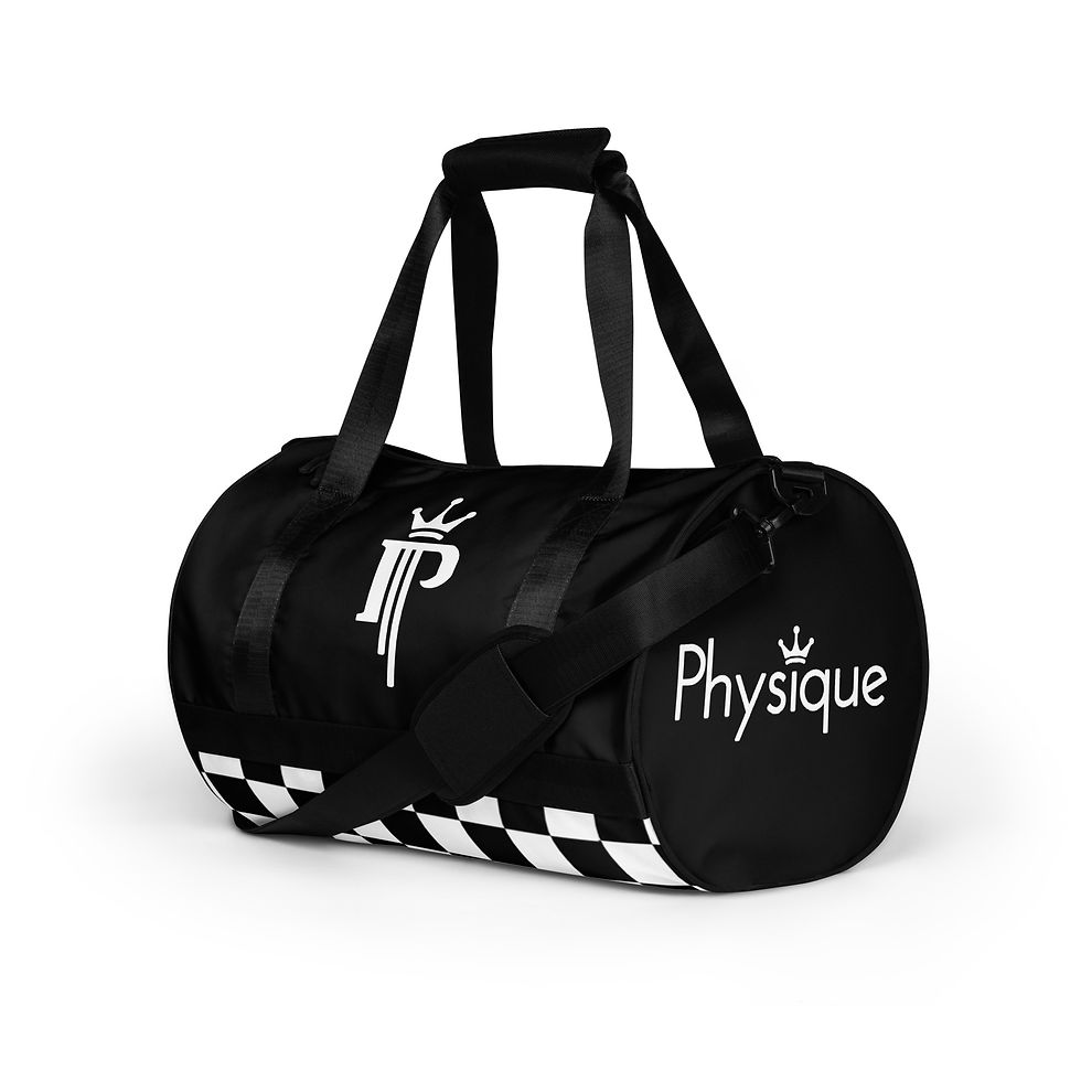 Thumbnail: Physique Small Gym Bag B&W