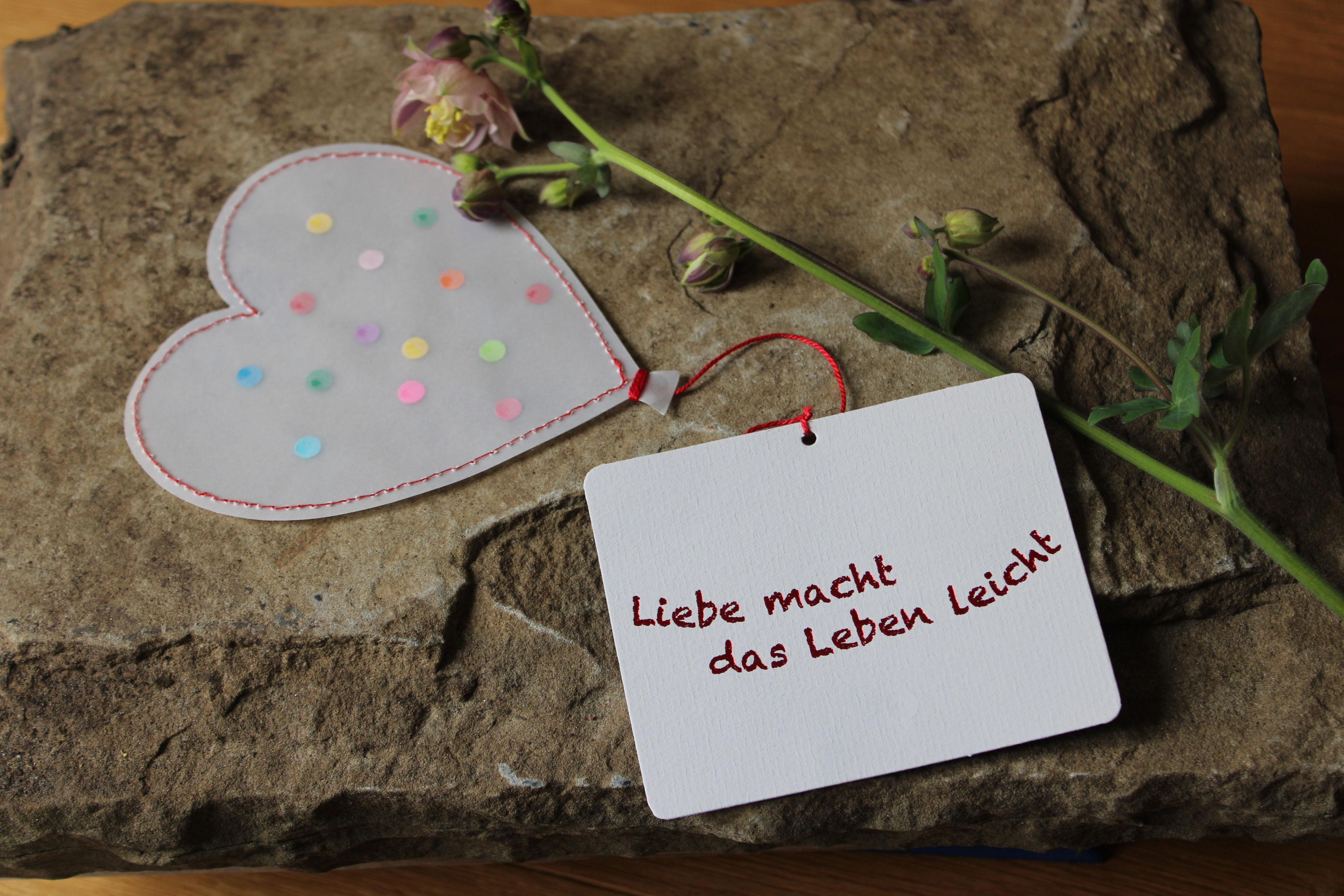 "Liebe macht das Leben leicht"