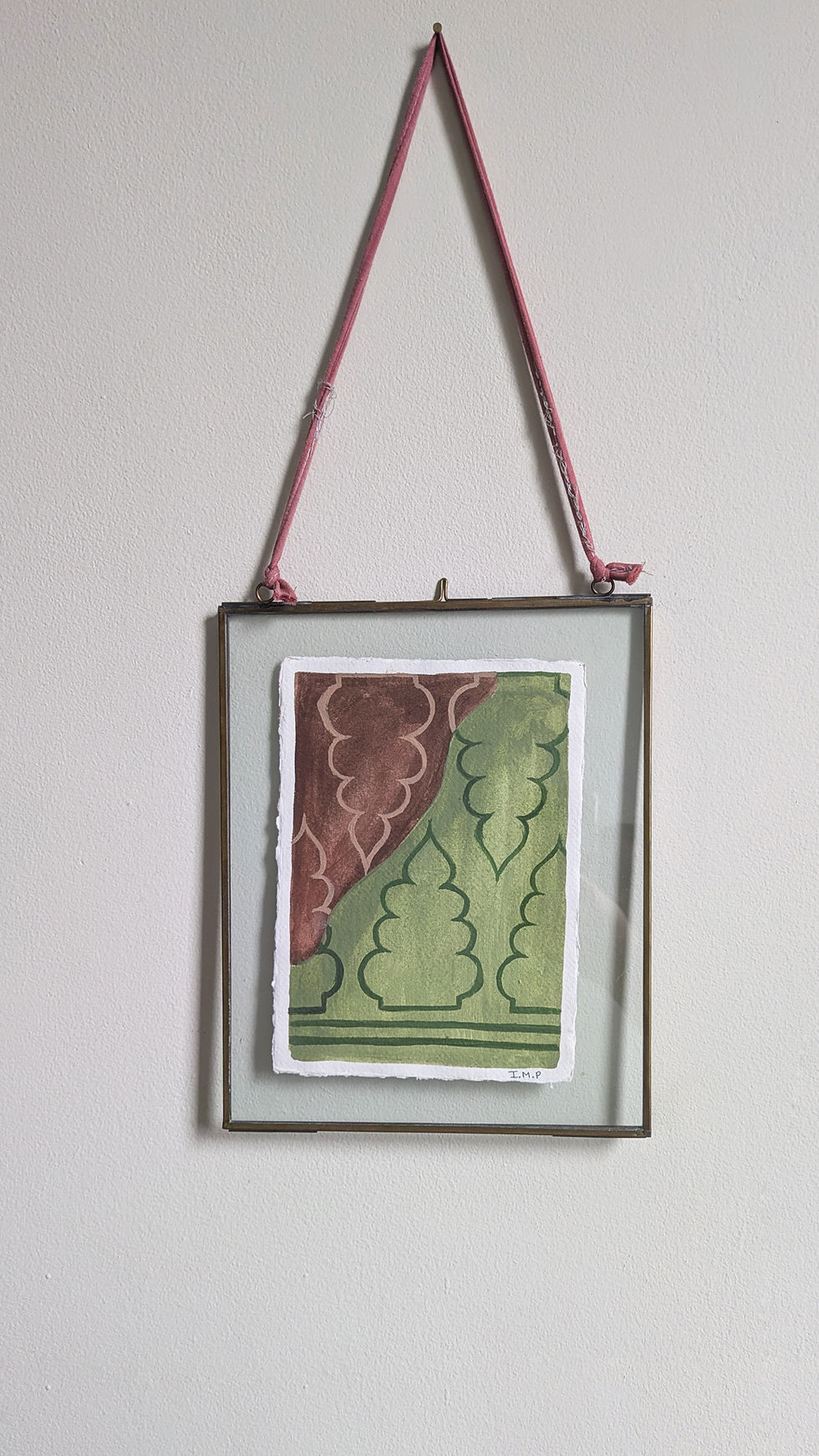 Thumbnail: Original Ghumat Painting (Clove & Green Cardamom)