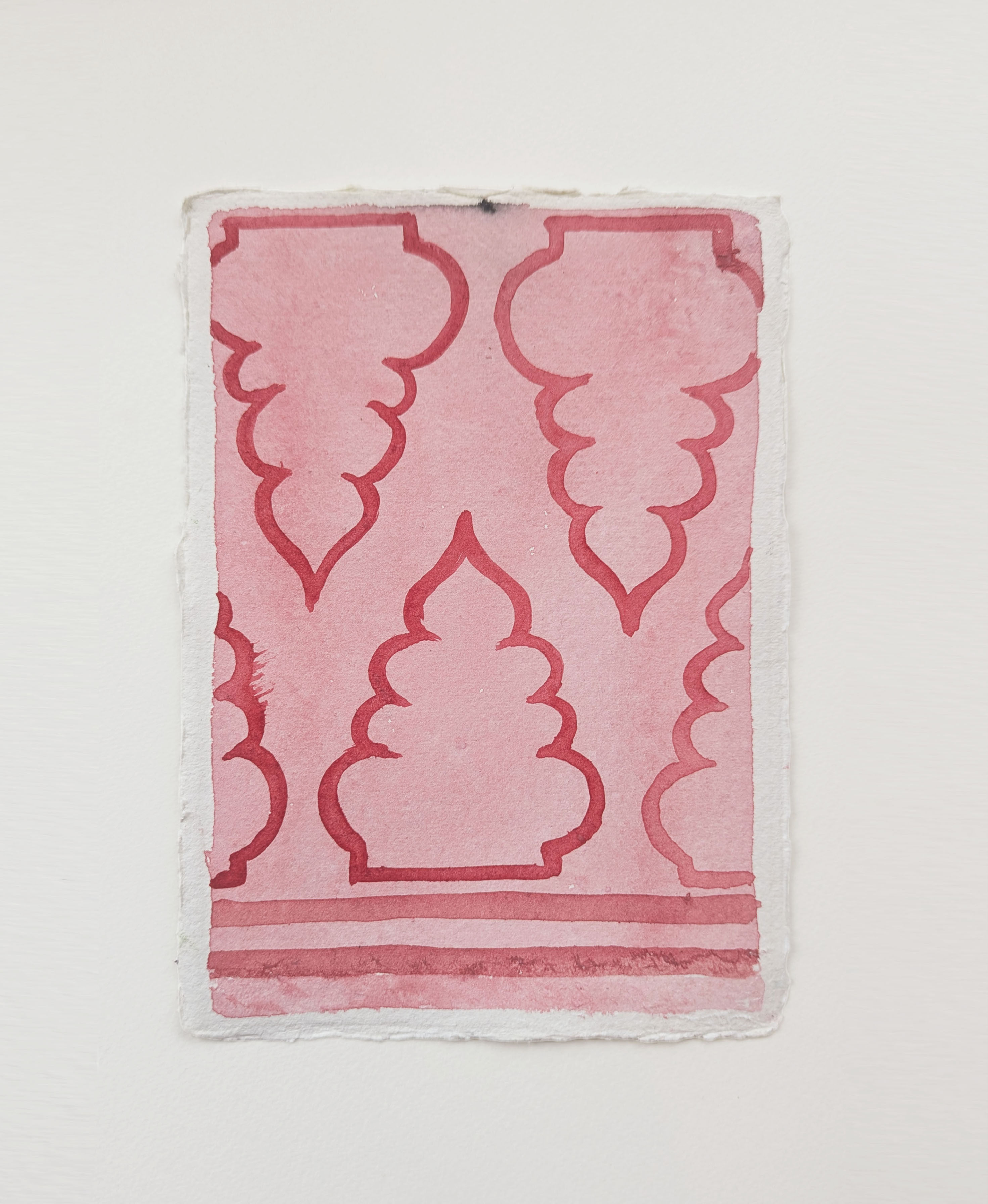 Original Ghumat Painting (Pomegranate)