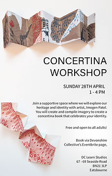 Concertina Workshop exploring belonging and identity 