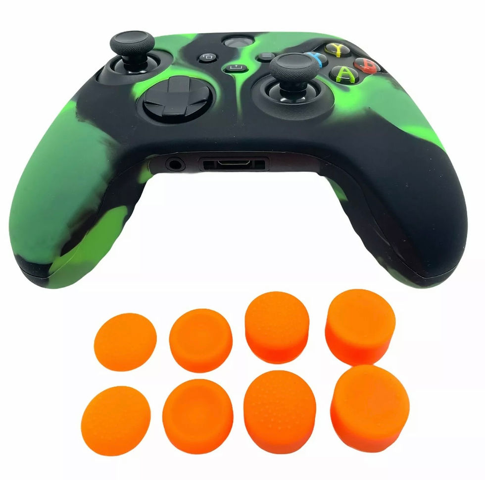 Thumbnail: 8 Pack Extenders Thumbstick Covers Grips For Xbox And PlayStation