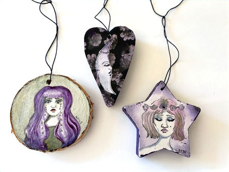 Kirsten Ashley of Ugly Stepsister Bellefonte Arts Longwood Gardens Community Tree Ornaments