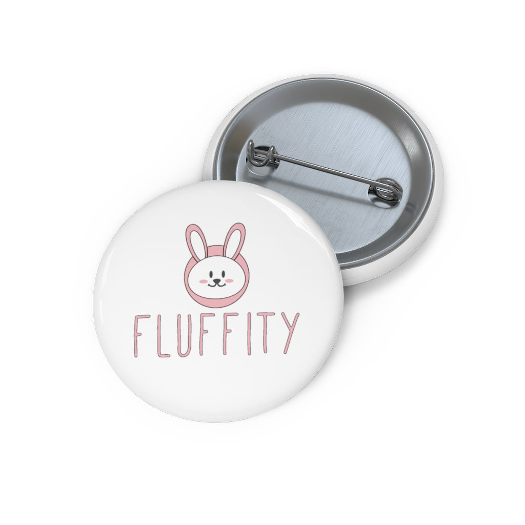 Happy Bunny Pin Buttons