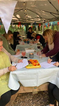 crafts at the retreat