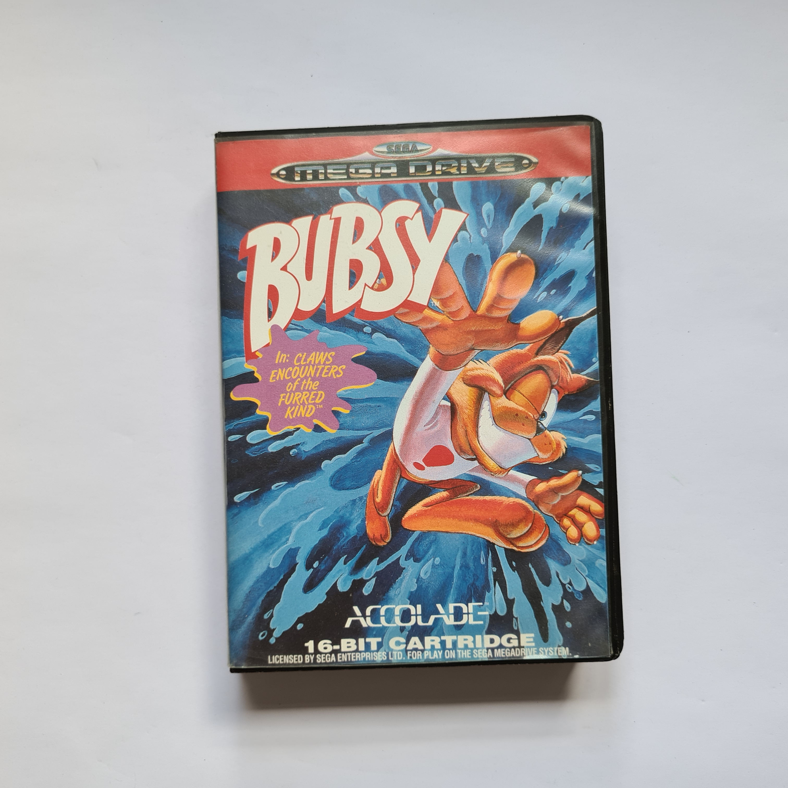 Bubsy Sega Mega Drive 