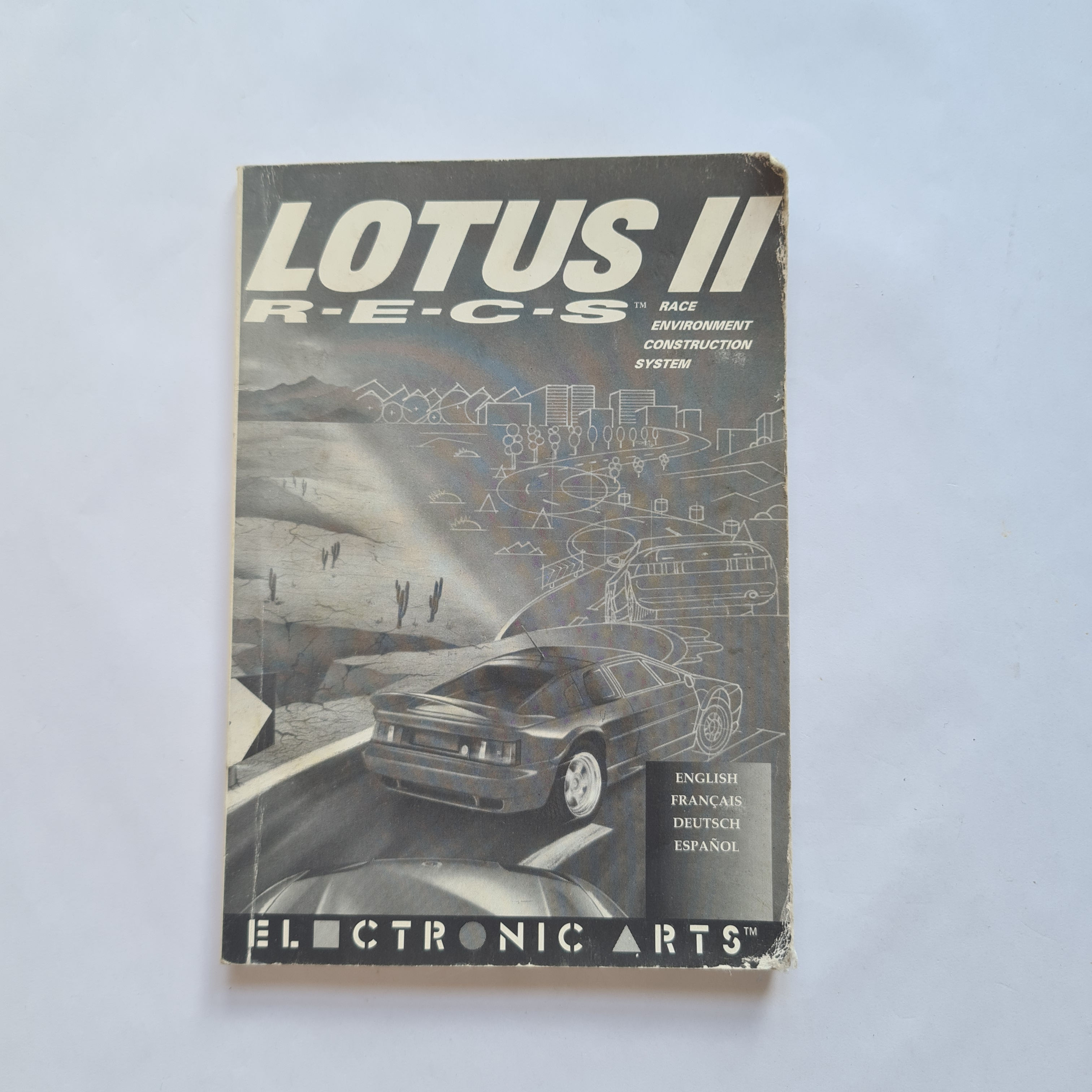 Lotus 2 Sega Mega Drive Instruction booklet,used