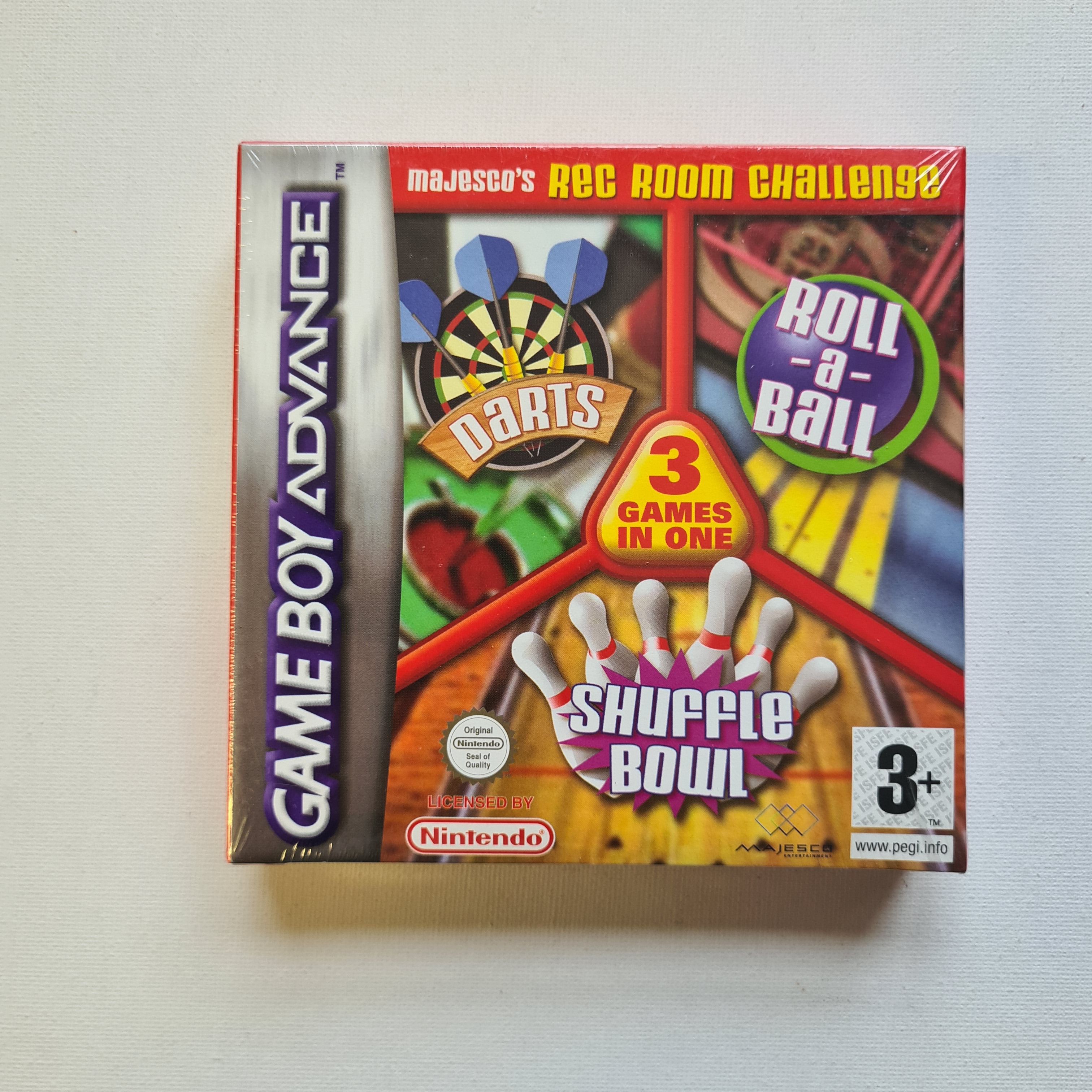 Majesco's Rec Room Challenge GBA  🎳 🎯 