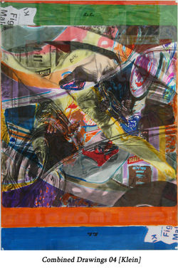 Combine Drawings 04, Papier, Mischtechnik, 86x69cm, 2006-2007