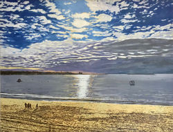 Saint Jean de Luz, 100x130, Öl Lwd., 2020