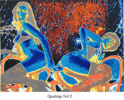Quadriga 2, Acryl auf Lwd., 2006
