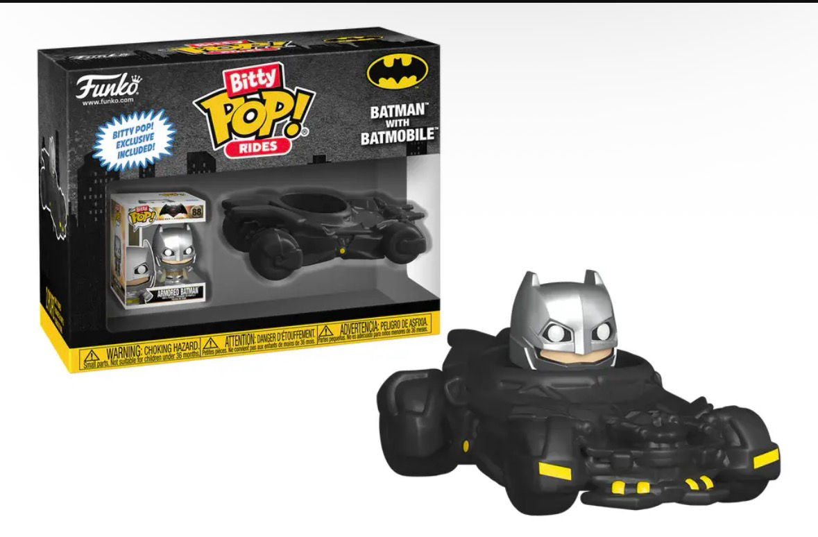 Funko Bitty POP! Rides- BATMAN AND BATMOBILE
