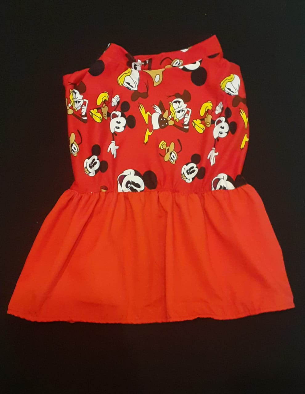 Vestido mickey mouse