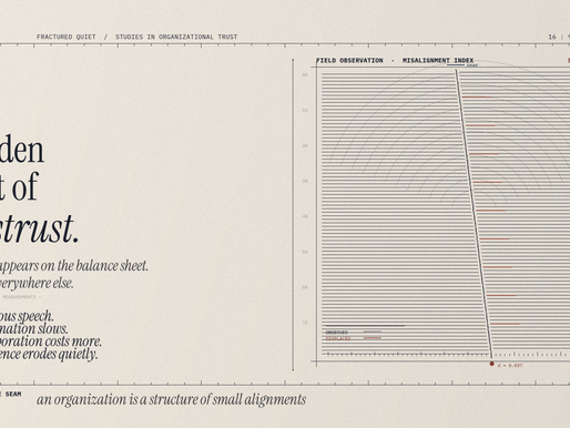 The Hidden Operational Cost of Distrust